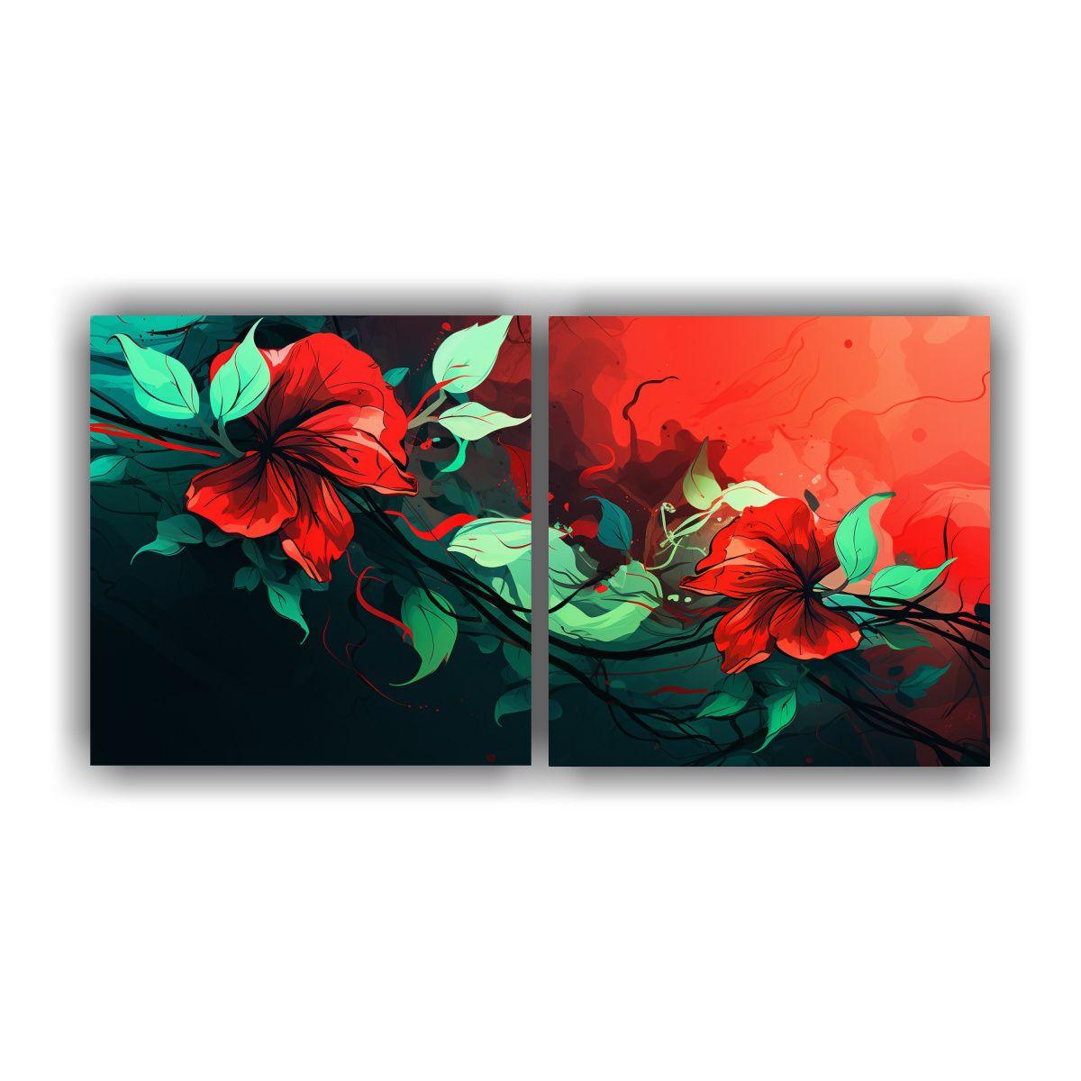 Pinturas Decorativas En Lienzo Con Ambiente 120x60 Cm-0