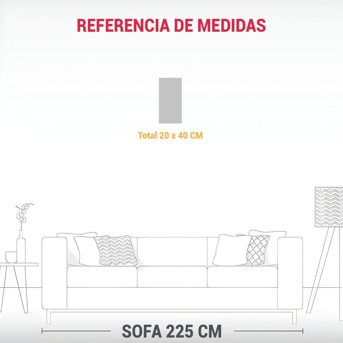 Cuadro Minimalista Ethereal Inspirado En Paisajes 20x40cm-1