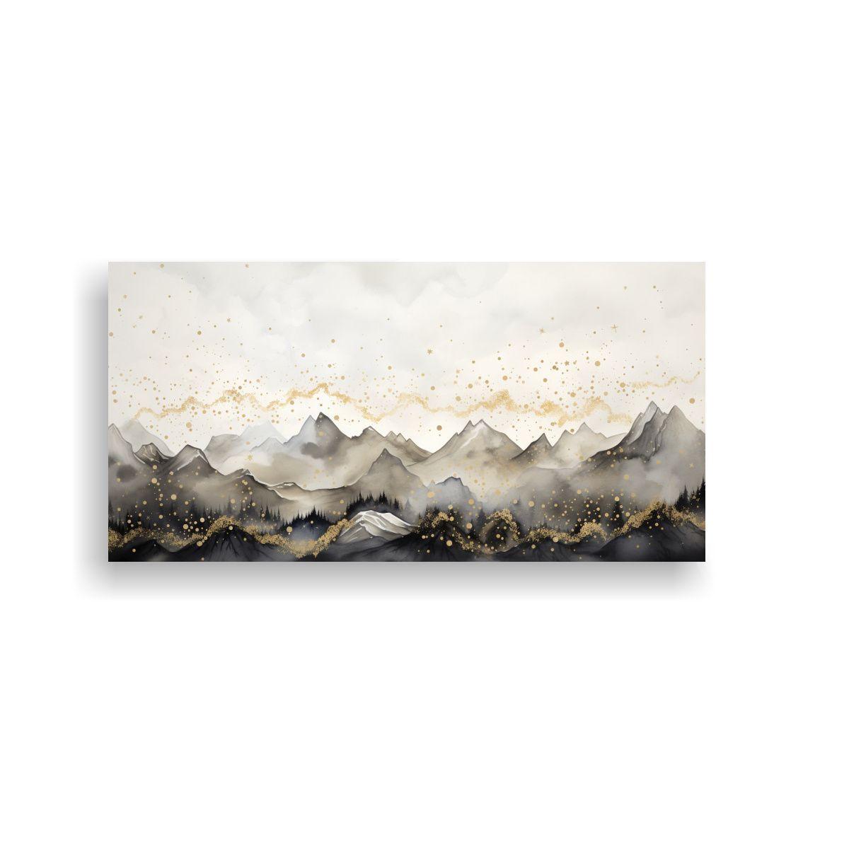 Pintura De Pared Con Estilo Elegante De Paisaje 40x20cm-0