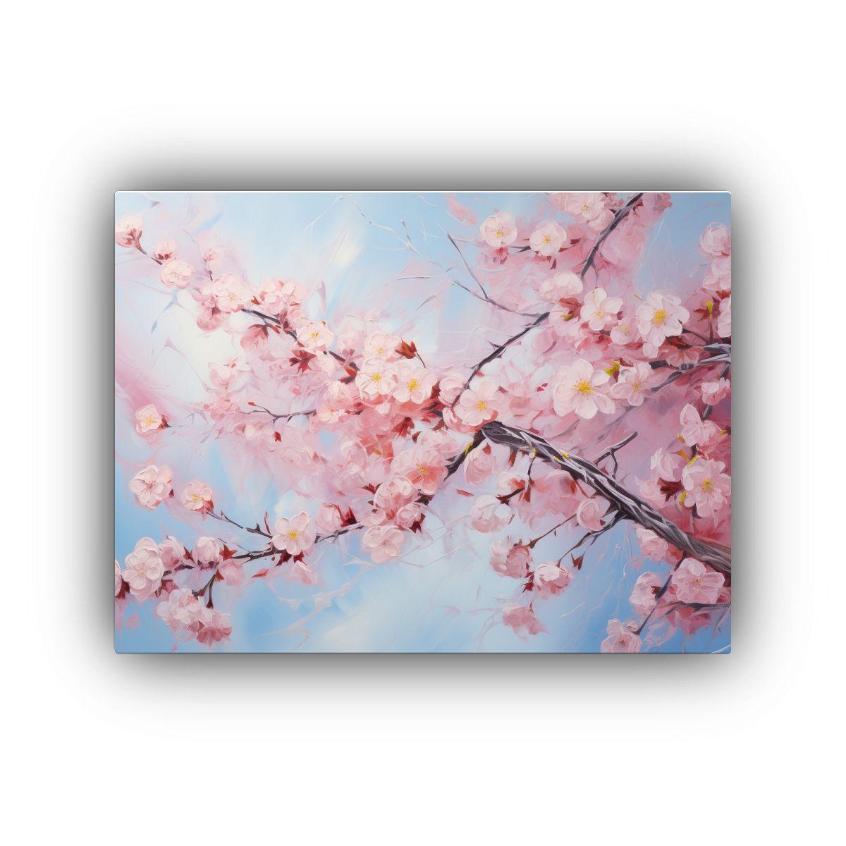 Pintura Abstracta De Alta Calidad Con Tema De Flores De Cere 30x20cm-0