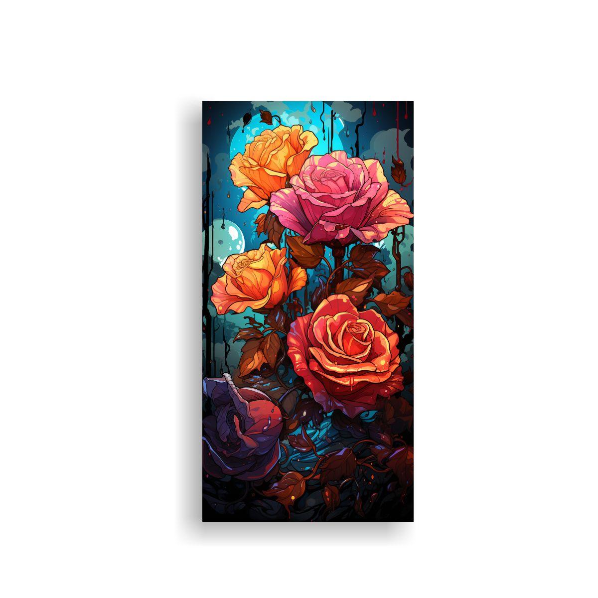 Pintura De Decoración Estilo Graffiti Visual 80x160cm-0
