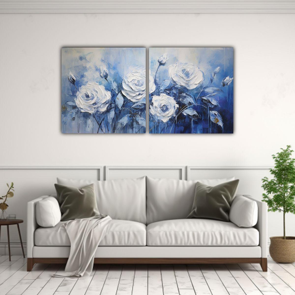 Artes Composición Inspiradora De Una Pintura En 40x20 Cm-2