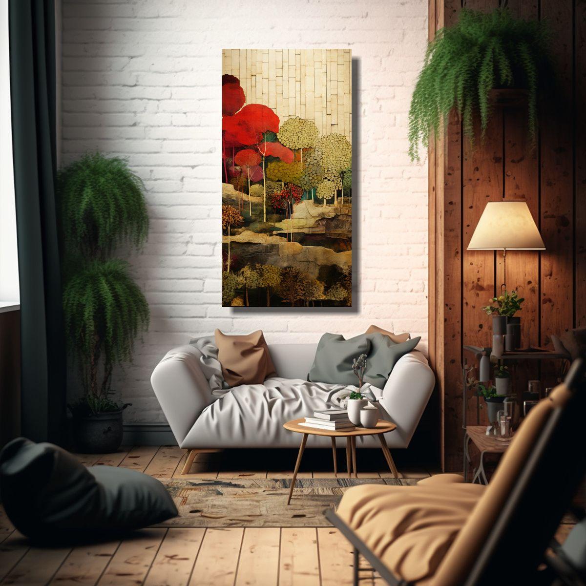 Fusión De Patrones Abstractos Y Maravillas 80x160cm-2