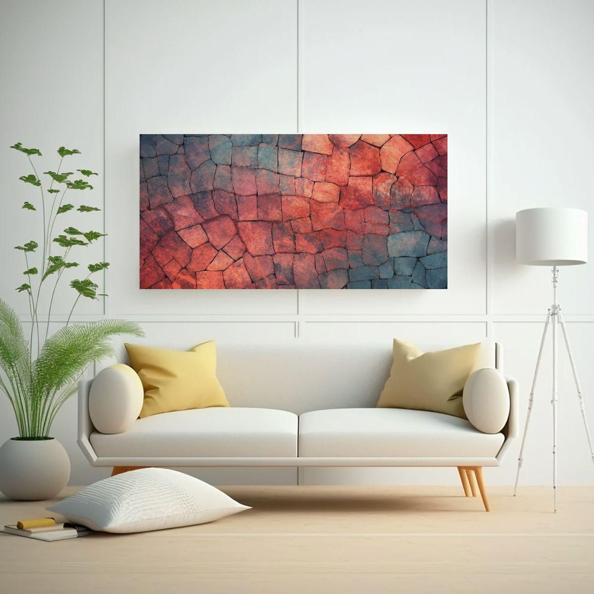 Pinturas Decorativas Con Texturas Y Armonía 60x30cm-2