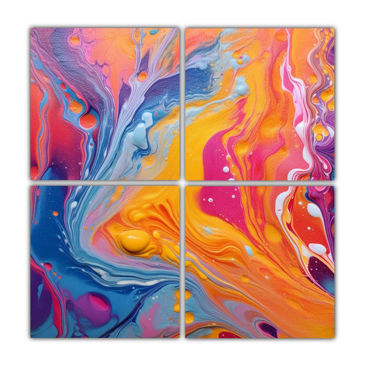 Pinturas Exclusivas De Pared Vibrantes 200x200 Cm-0