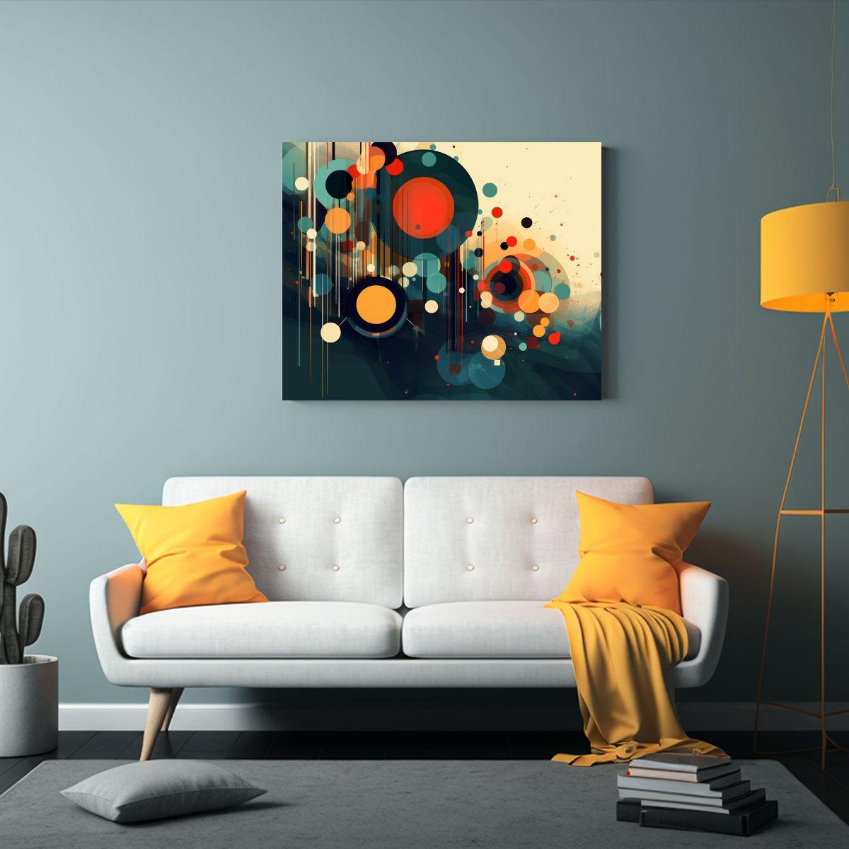 Cuadro Estilo Galería Original Para Decorar Con Lienzo The  50x40cm-2