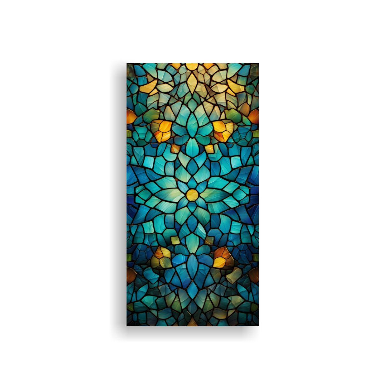Arte Simétrico Hermoso Reinterpretación 70x140cm-0
