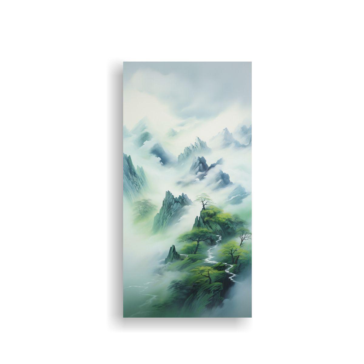 Cuadro Enigmático Estilo Galería: La Esencia 50x100cm-0