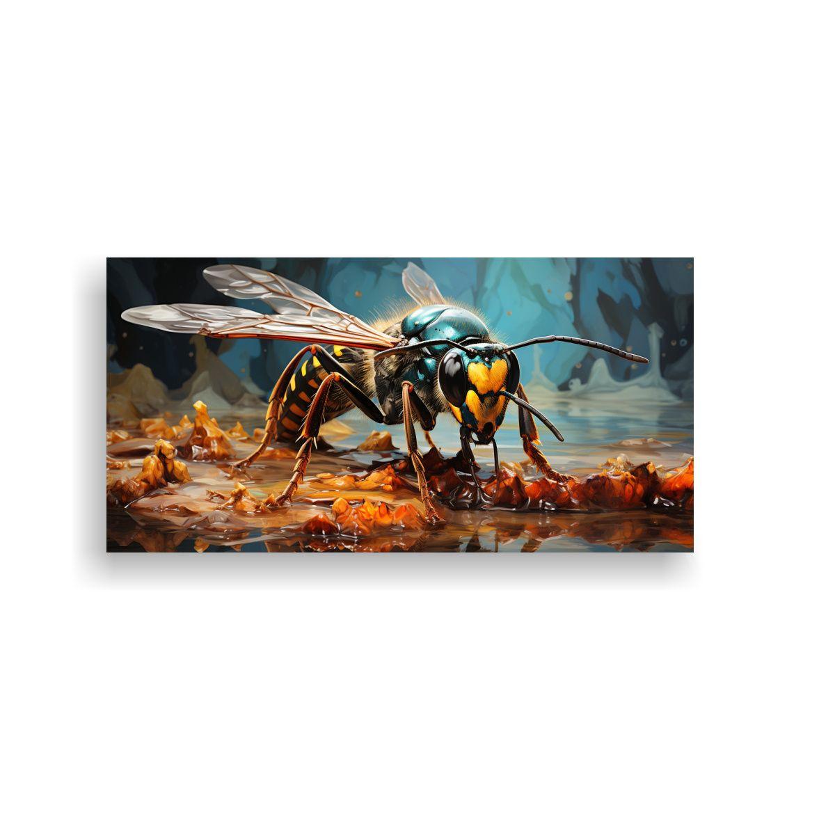 Pintura De Pared Estilo Clásico Con Colorida 140x70cm-0