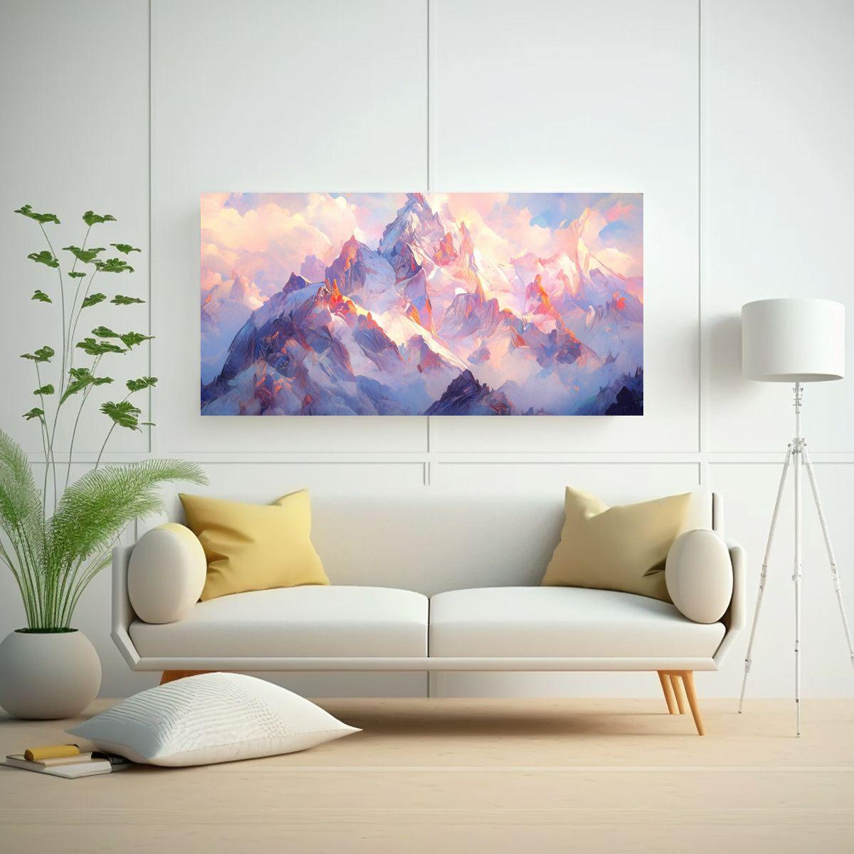 Pinturas De Decoración De Arte Con Calidez Y Expr 160x80cm-2