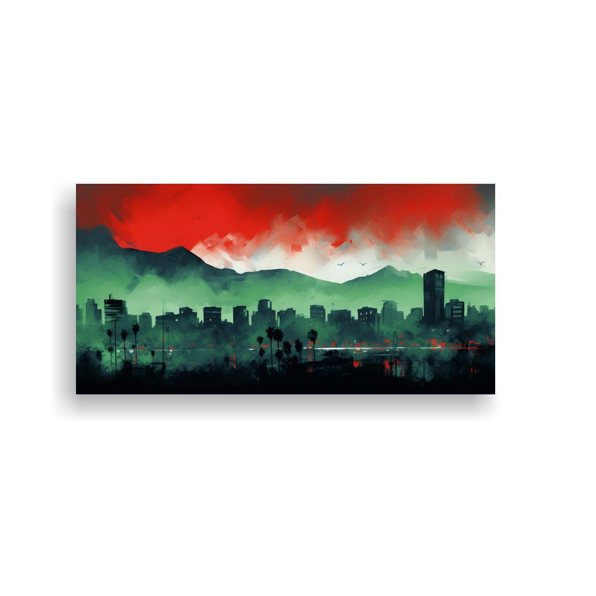 Pinturas Decorativas Neono En Santiago En Colores  80x40cm-0