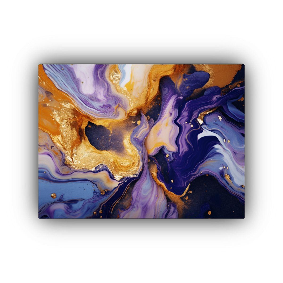 Fondo Mármol Abstracto Y Dorado Colección Salvia 120x80cm-0