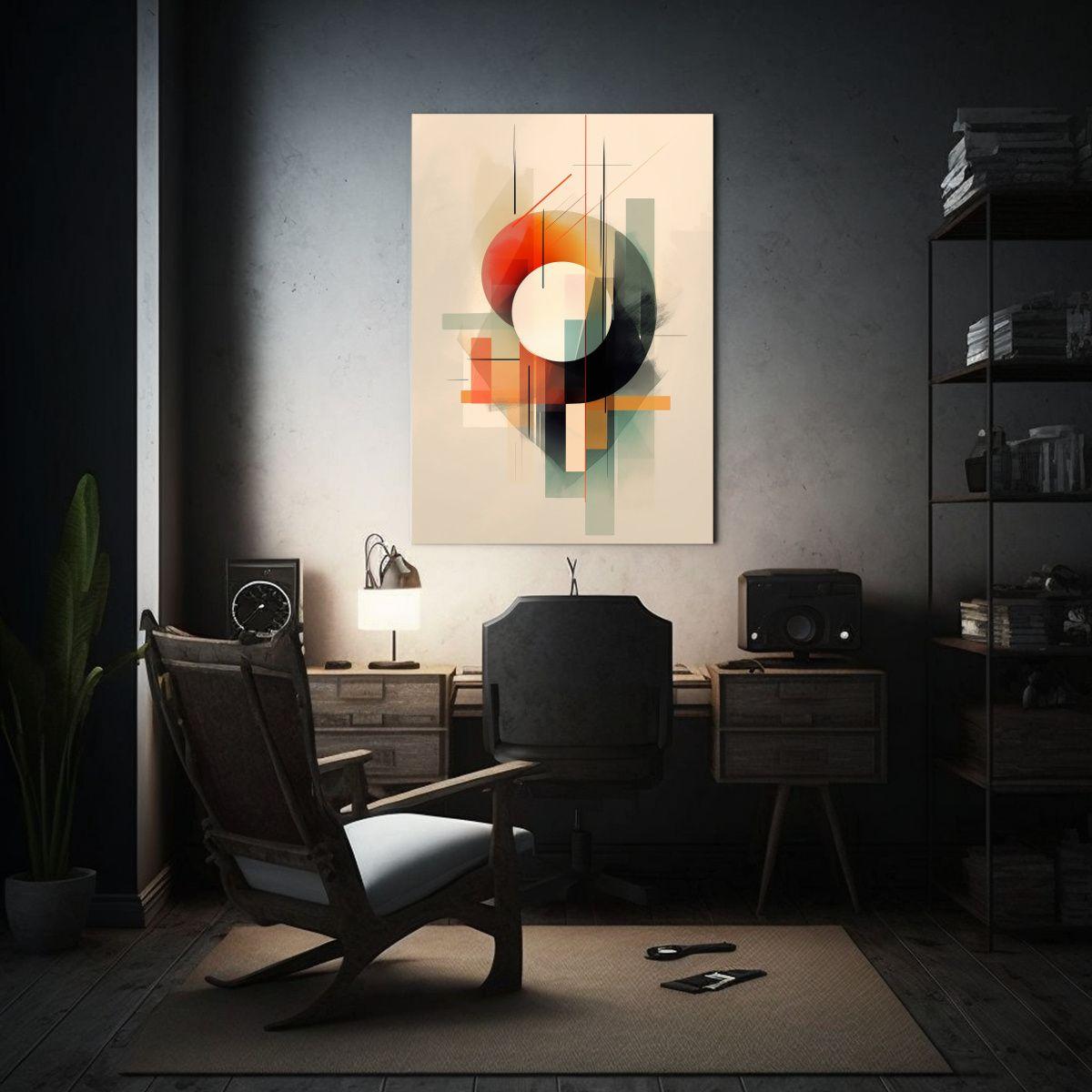 Cuadro Estilo Galería Exuberantes Pintura UK Minimalista Di 40x50cm-2