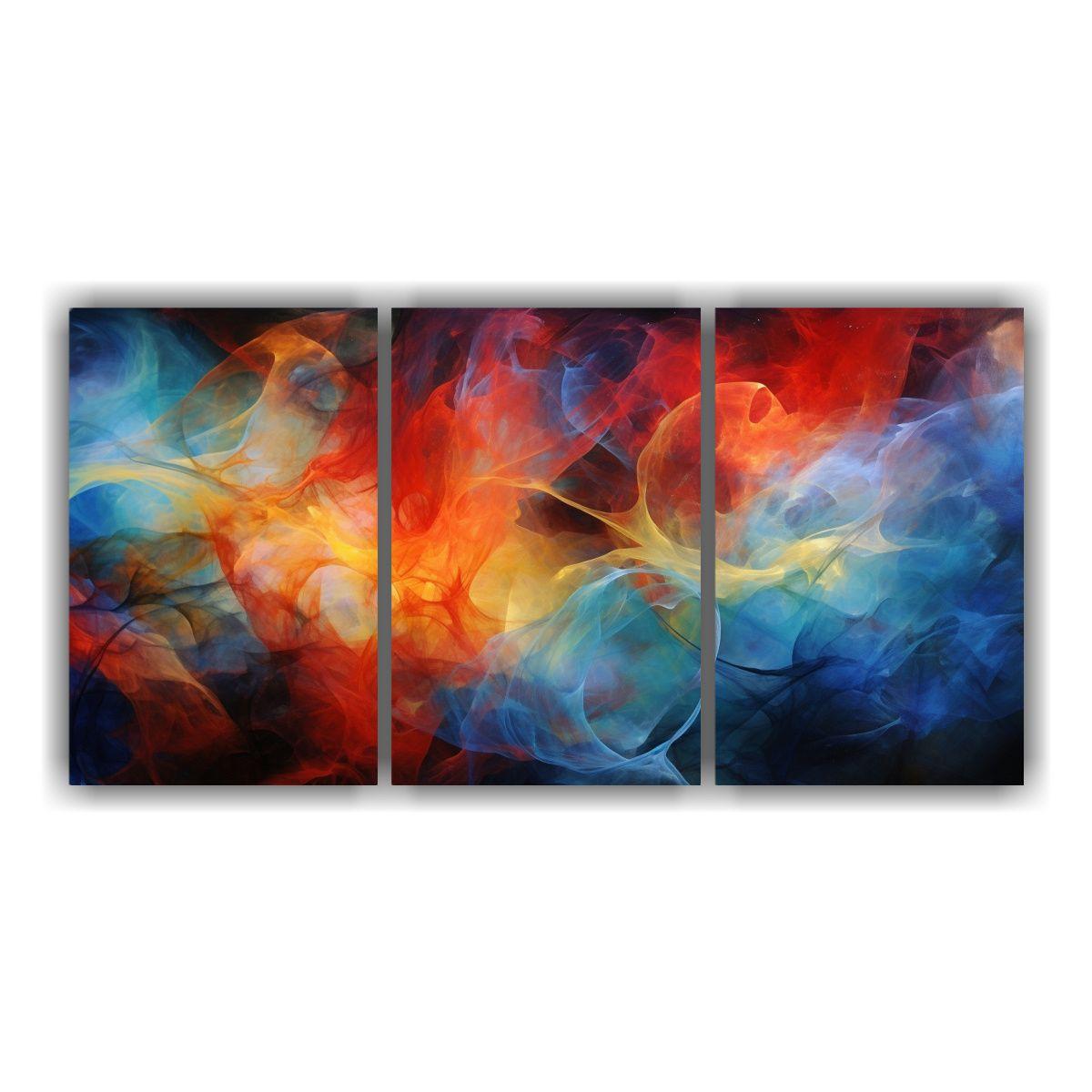 Pinturas Decorativas Abstractas Con Tonos 120x60 Cm-0