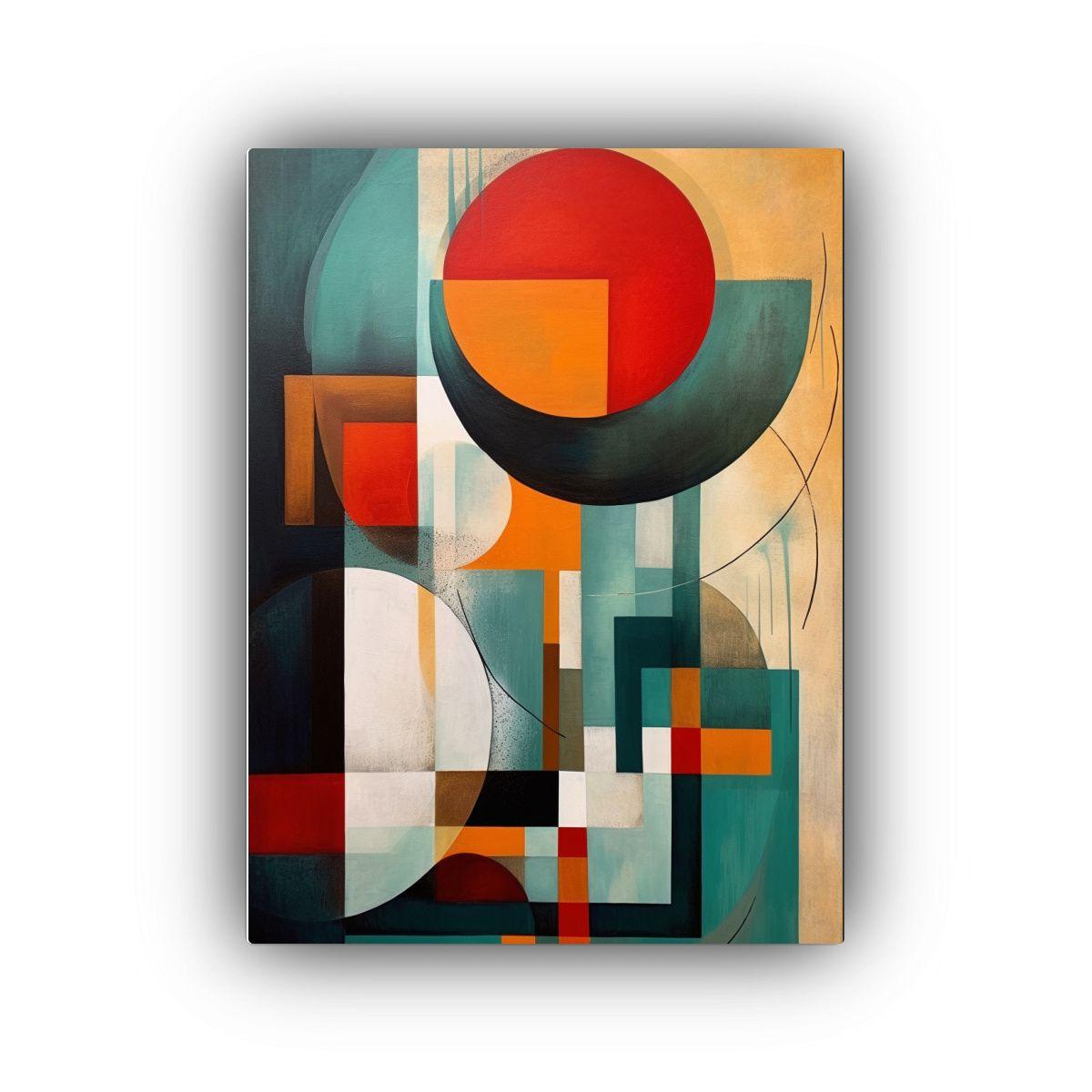 Cuadro Abstracto Innovador De Fiona Howard 30x40cm-0