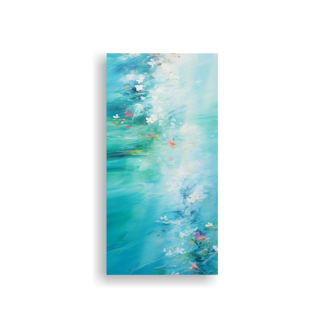 Pintura Decorativa De Abstracción De Arte Fino, 70x140cm-0