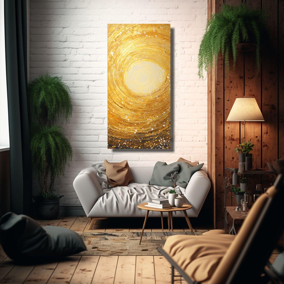 Cuadro Cuadro Composición Dinámica Estilo 60x120cm-2