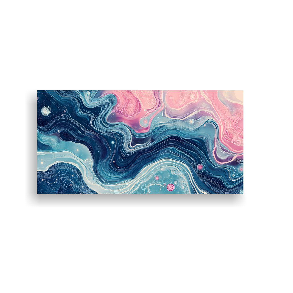 Pinturas Decorativas Modernas De Flujo De Agua 100x50cm-0