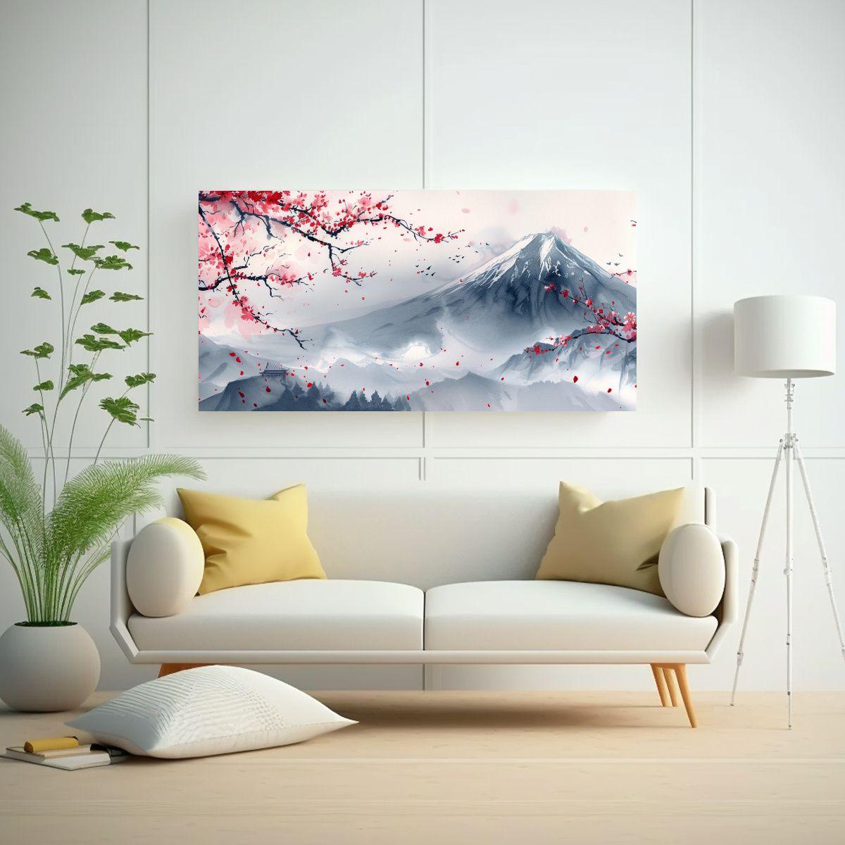 Pinturas Modernas De Tela En Bastidor: Intenso 60x30cm-2