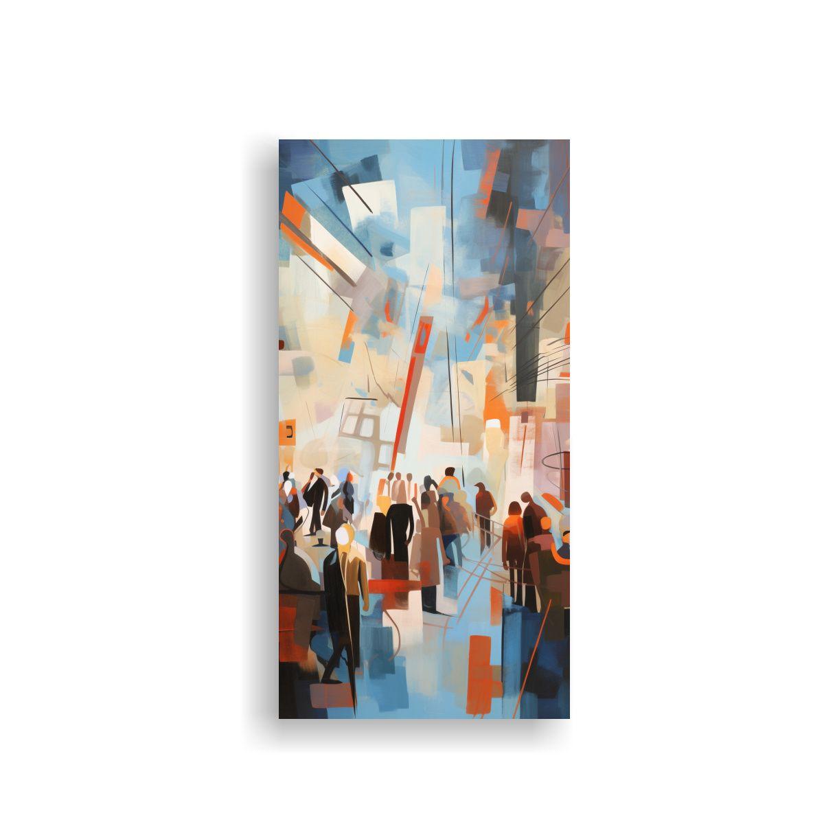 Pinturas De Decoración Arte Forma Elegancia, 20x40cm-0