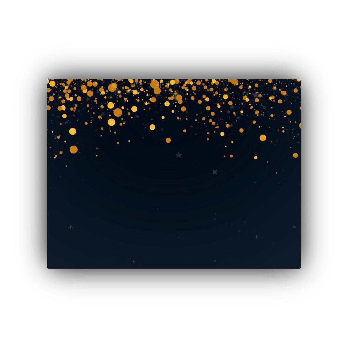Fondo Diapositiva Galaxia Oscuro Minimalista Amarillo Oscuro 65x50cm-0