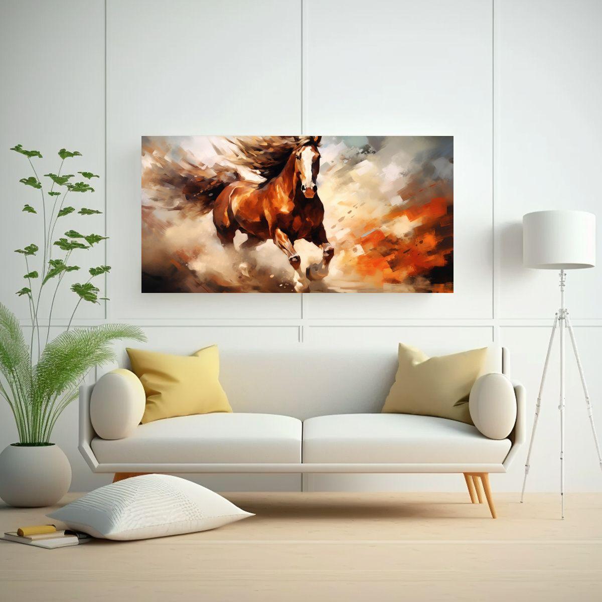Pintura Al Estilo óleo De Estilo Colorido De Un C 120x60cm-2