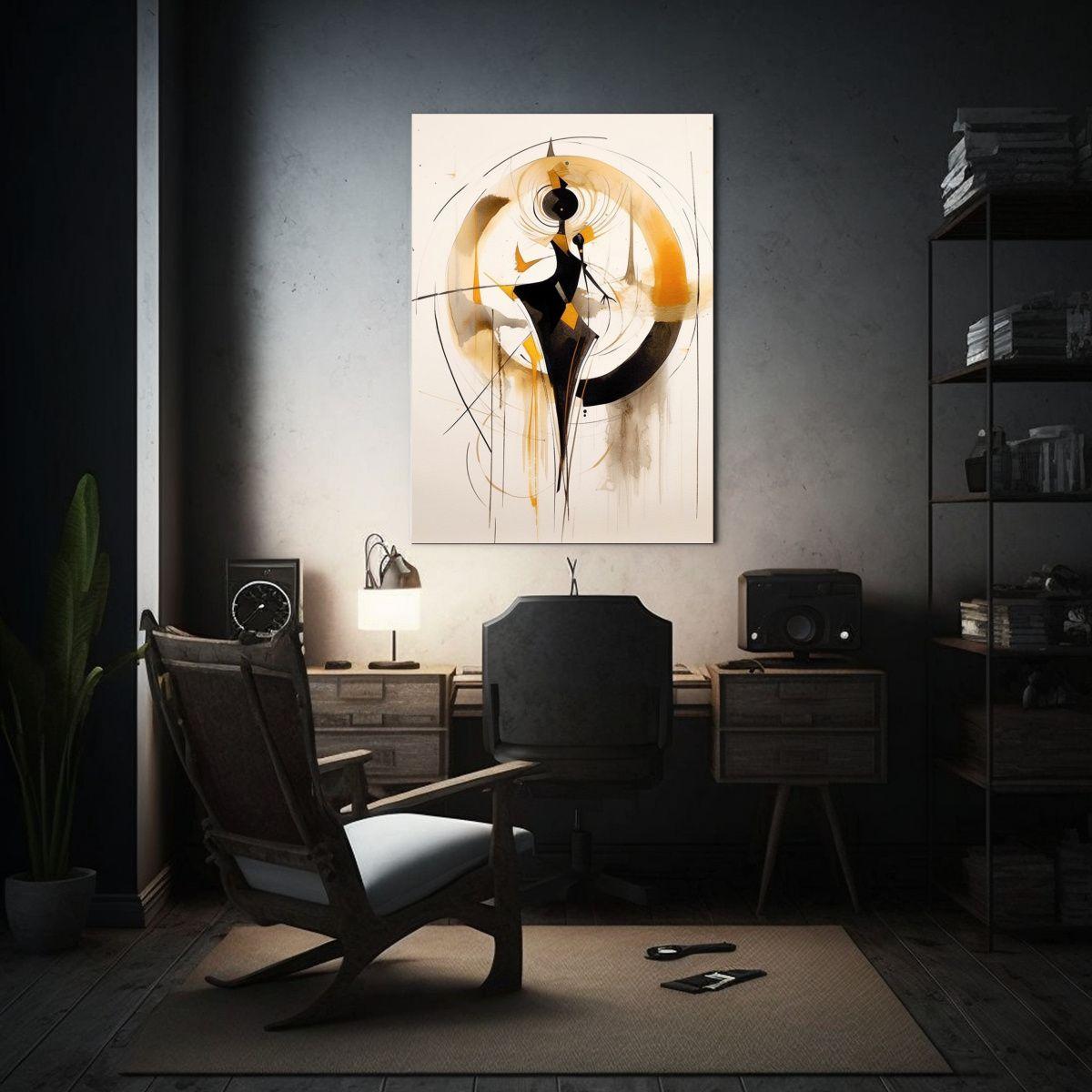 Cuadro Hermoso Arte Gráfico En Tela 40x60cm-2