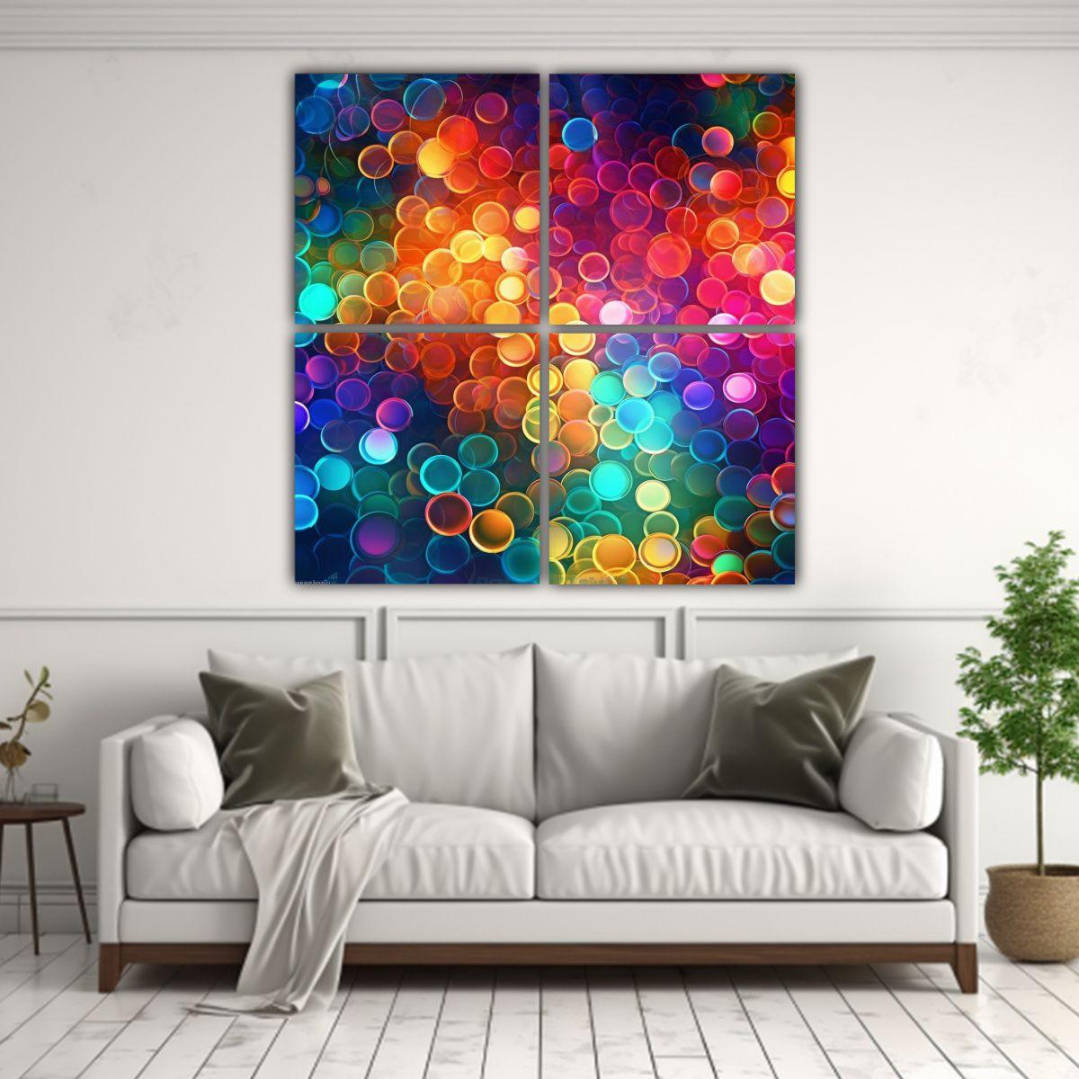 Pinturas Decorativas Modernas Clásicas En Fondo 200x200 Cm-2