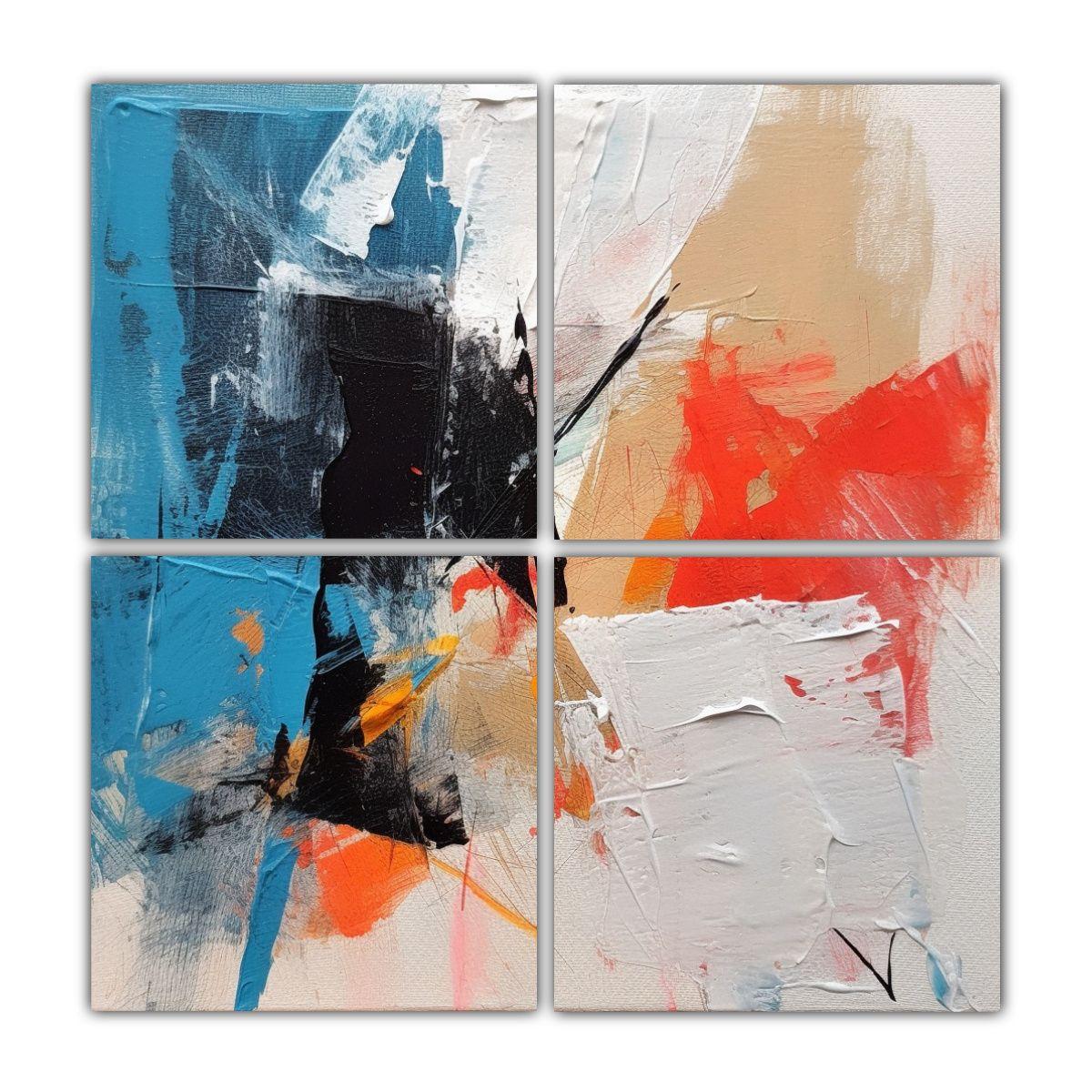 Cuadro Inspiración Creatividad Pintura 140x140 Cm-0