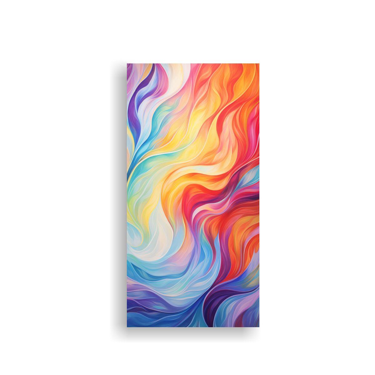 Lienzo Inspiración Abstracta Con Patrones 30x60cm-0