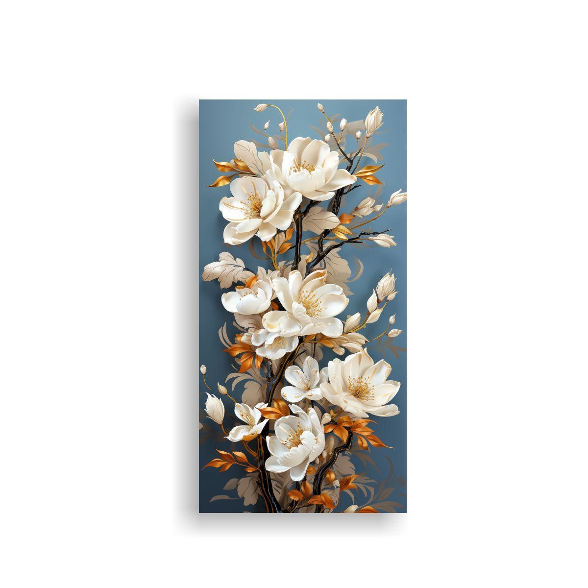 Lienzo Decorativo Composición Equilibrada Árbol  70x140cm-0