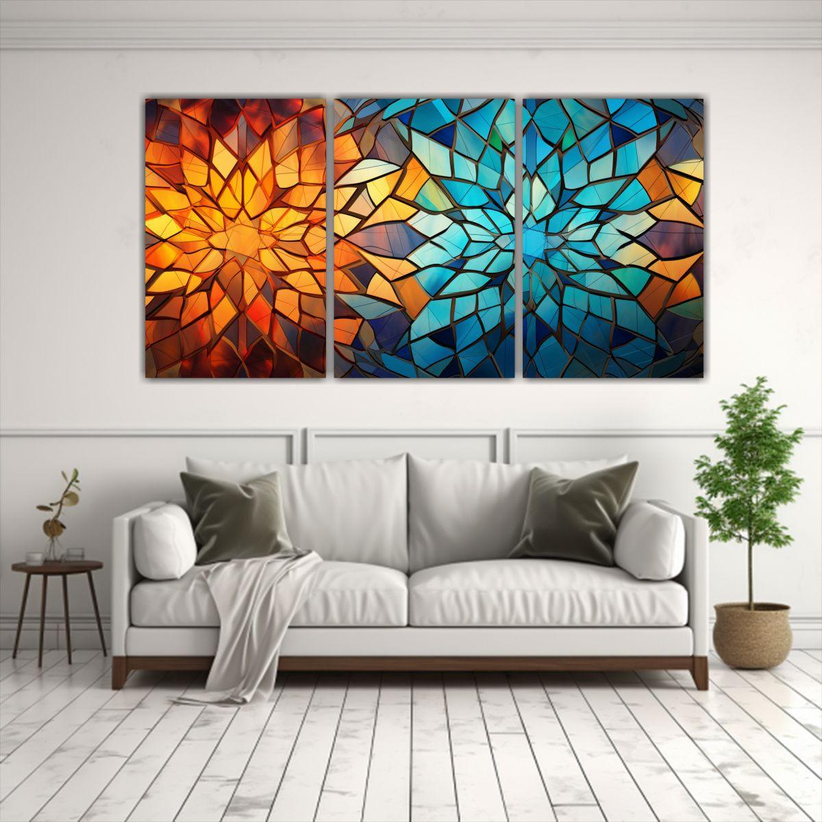 Pinturas Decorativas Reinterpretación Arte 90x45 Cm-2