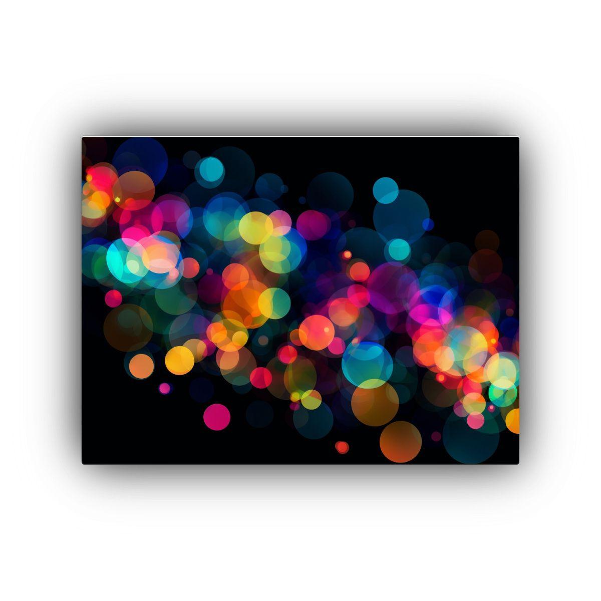 Pinturas De Decoración Con Concepto De Arte Fino, Colorido  45x30cm-0