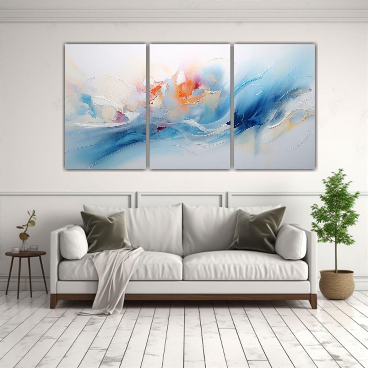 Pinturas En Bastidor Conceptual Cultural 150x75 Cm-2