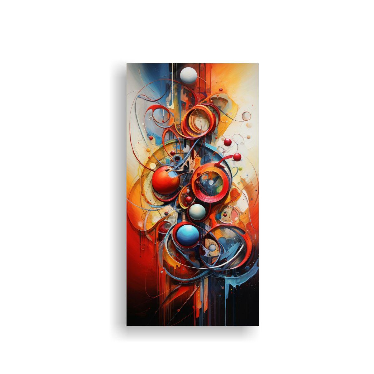 Pinturas Exuberantes De Expresionismo Abstracto 60x120cm-0
