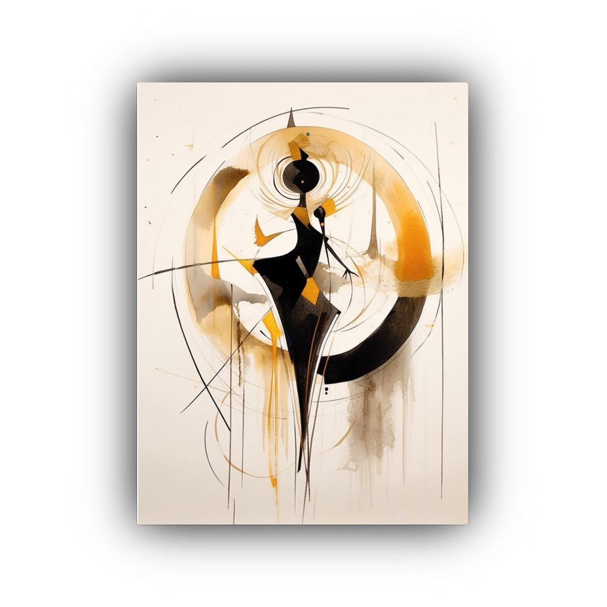 Cuadro Hermoso Arte Gráfico En Tela 50x75cm-0