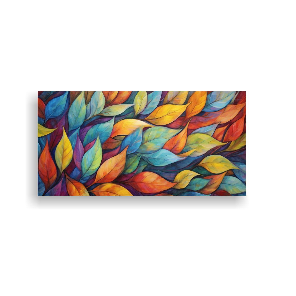 Pinturas Abstractas Equilibrio Visual Líneas 140x70cm-0