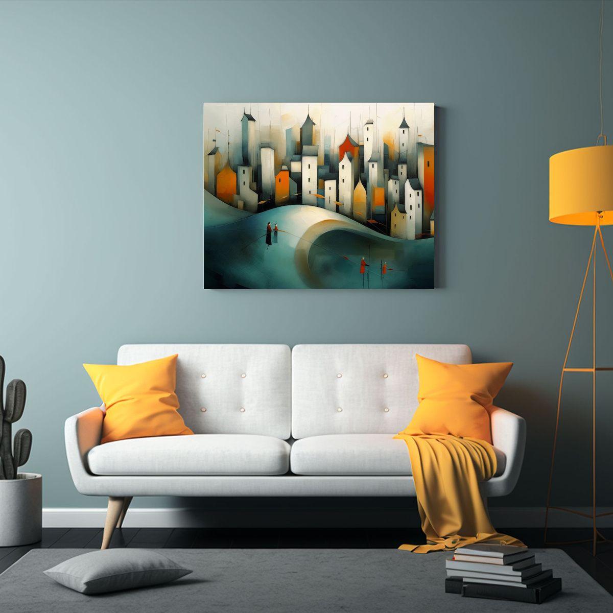 Pinturas Decorativas Estilo Floral De David 65x50cm-2
