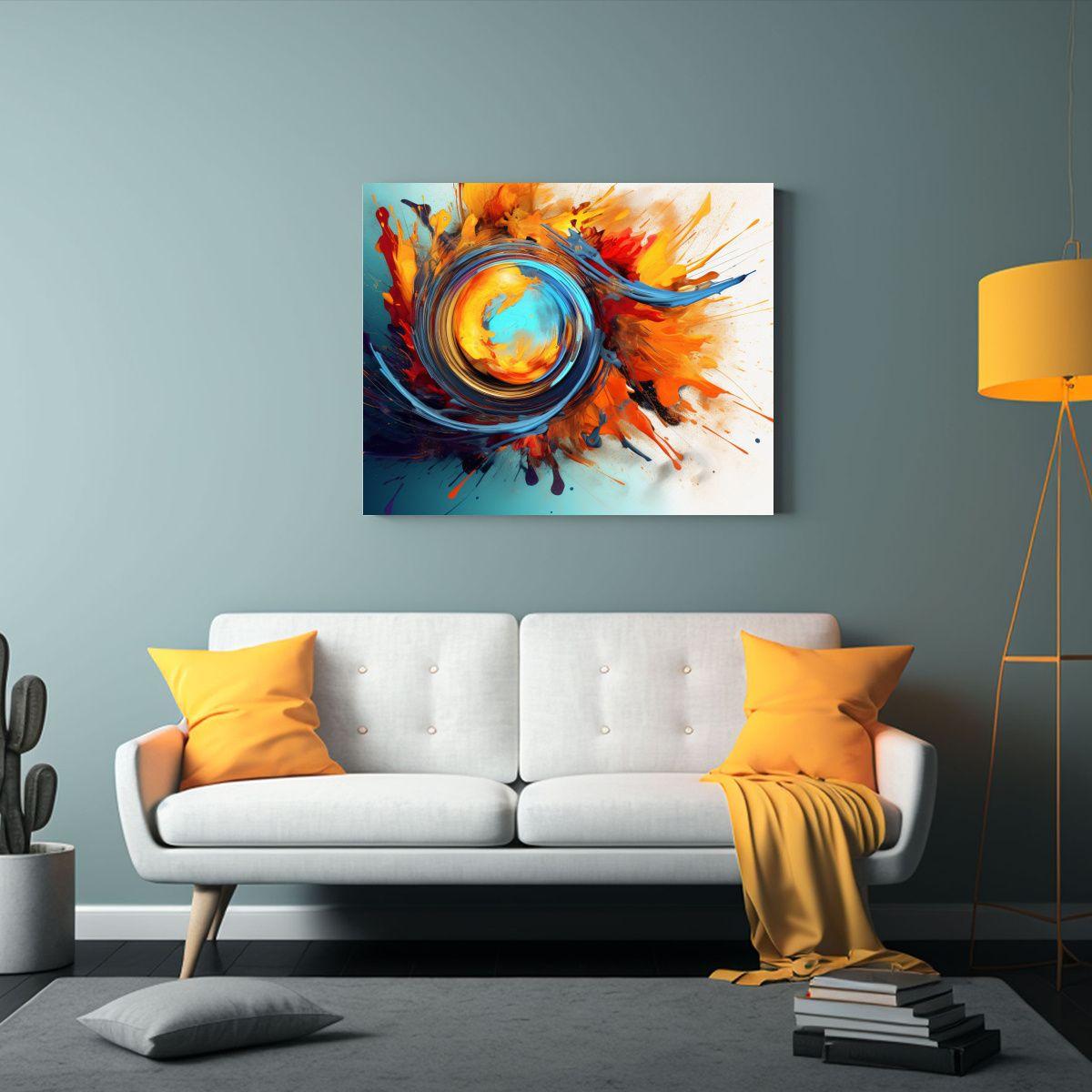 Cuadros Decorativos De Fusión A Todo Color En Venta 75x50cm-2