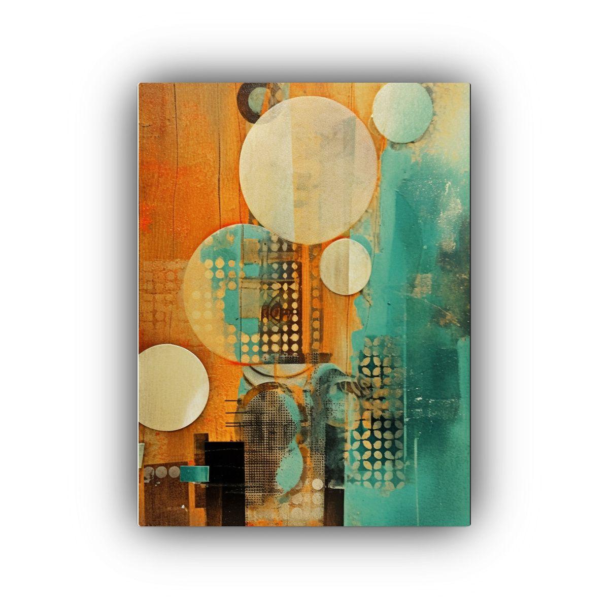 Cuadro Estilo Galería En Colores Abwank Para 30x45cm-0