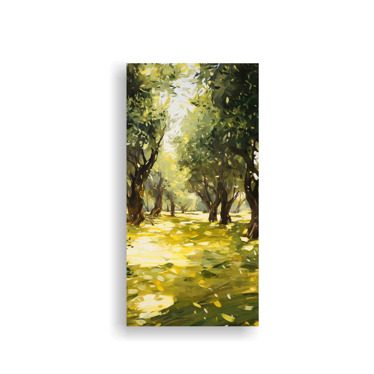 Paisaje Simétrico Con Rayos De Sol Filtrándose 60x120cm-0