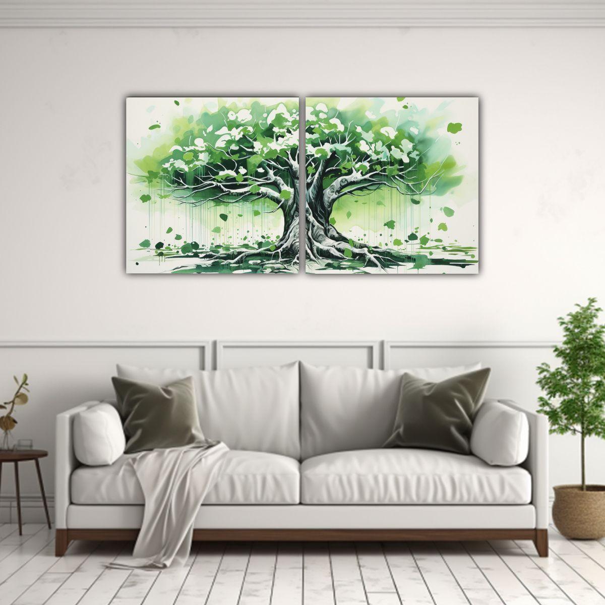 Cuadros Decorativos De Naturaleza Viva Colores 100x50 Cm-2