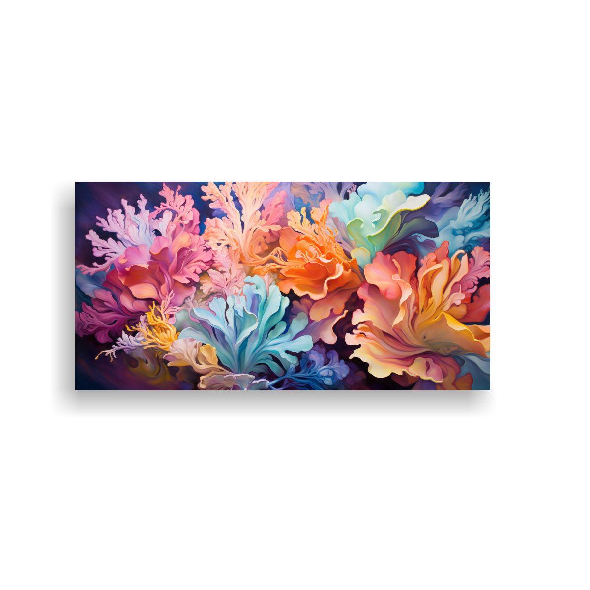 Cuadro Lienzo Moderno Urbano Estilo Pintura Al Est 120x60cm-0