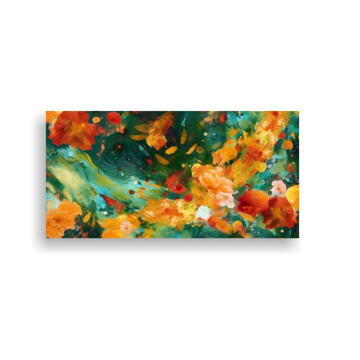 Cuadro Tela BBQ Carnes Y Verduras En Relieve 160x80cm-0