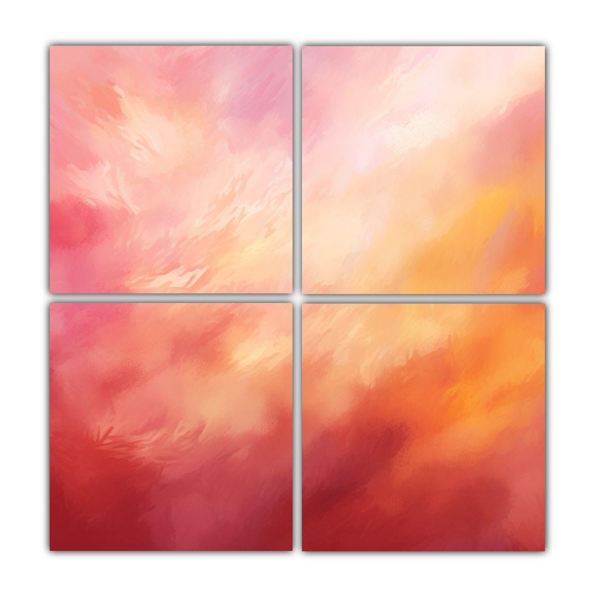 Lienzos De Tela Inspirador Equilibrio En Acuarela 40x40 Cm-0