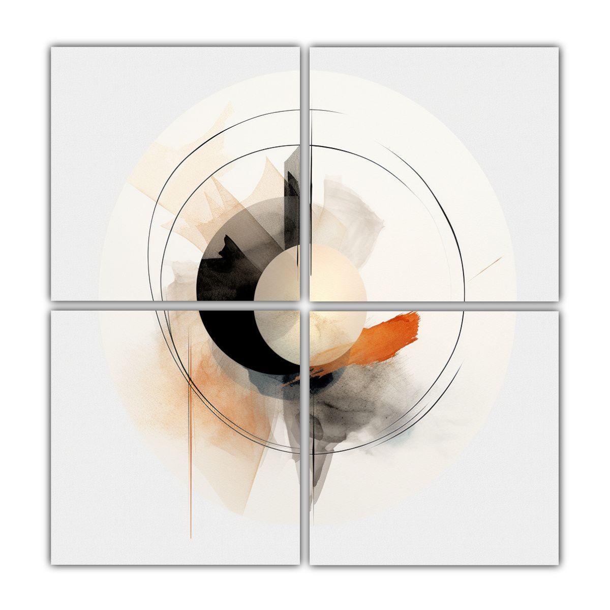 Pintura Decorativa Cuadros Vanguardia Armonía 80x80 Cm-0