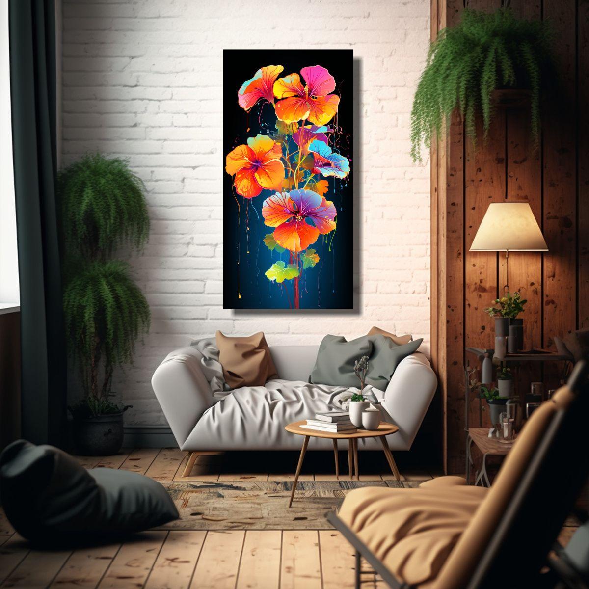 Pinturas Decorativas De Composición Protagonismo  20x40cm-2