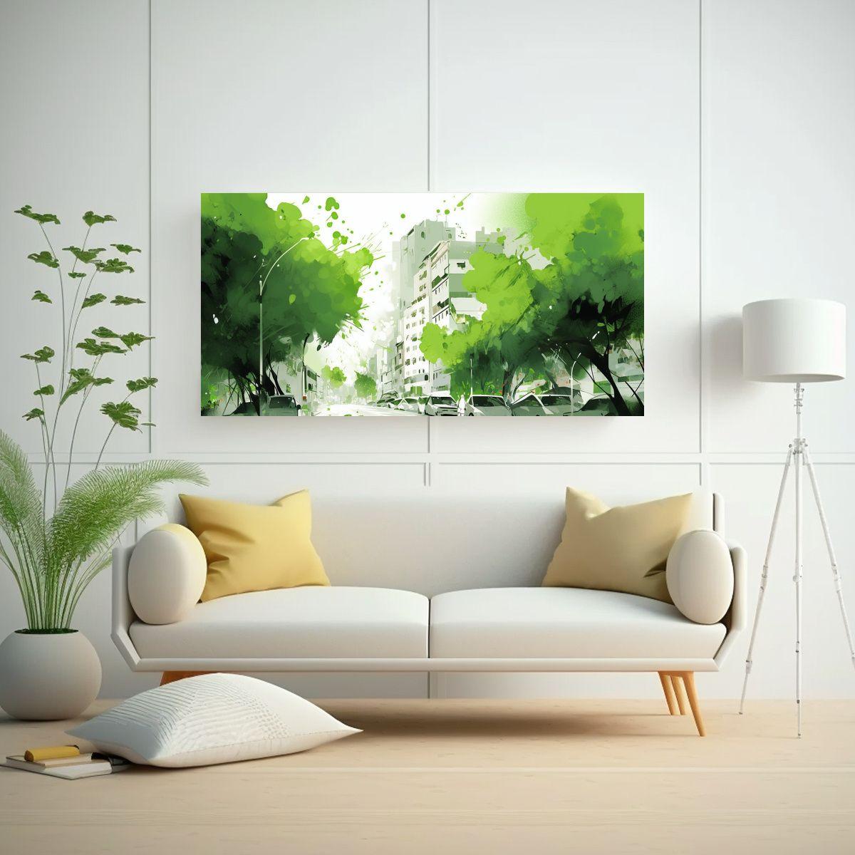 Cuadros Decorativos Para Oficina En Santiago 120x60 Cm-2