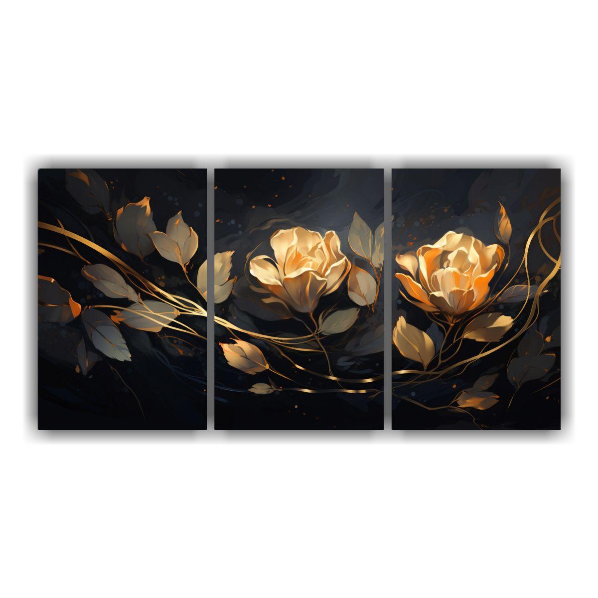 Cuadros Tonos Artesanal Atmosfera Neonoir Estilo 90x45 Cm-0