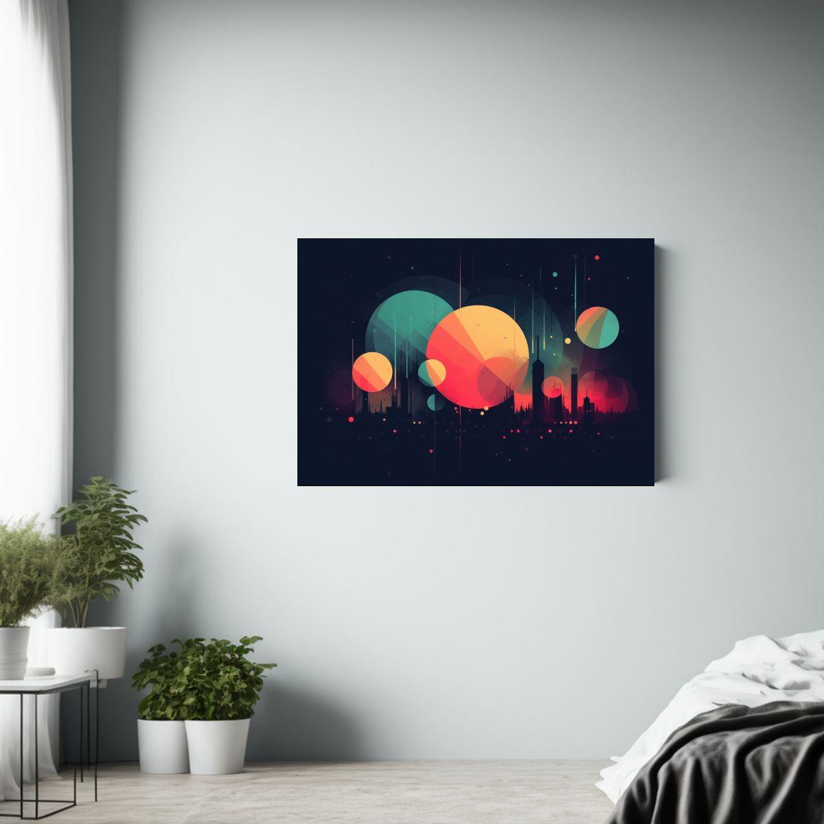 Cuadro Impreso Belleza Natural Elegante 65x50cm-2